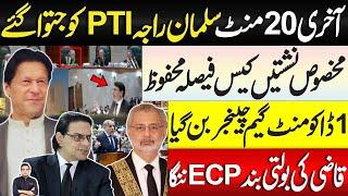 The Supreme Court reserved th decision | Salman Akram Raja won this case with arguments| Najam Bajwa