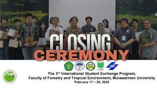 Fahutan Unmul, Closing Ceremony ISEP 2025 #fahutanunmul #isep