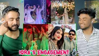 Indian Reaction On Iqra Kanwal Engagement ️ Video 