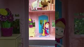 Take a Break Masha and the Bear Original Short - Stop Motion Video for Kids