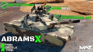 Abrams X MK3 March VIP Battlepass Tank Quick View and Gameplay | MWT Tank Battles