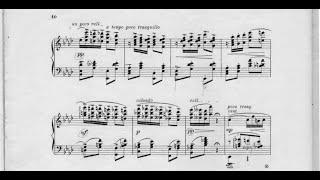 Eduard Schütt | Une larme et un sourire, Op.80