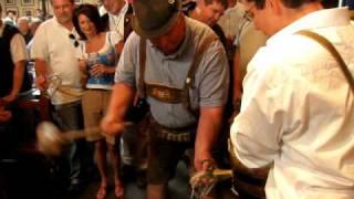 "Oktoberfest" Keg Tapping at Hofbrauhaus Newport