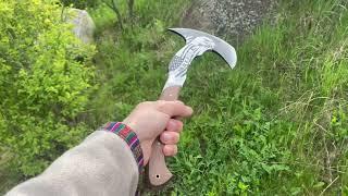 American Eagle Tomahawk Axe Hand Forged