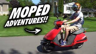 MOPED ADVENTURES!! // Bosozoku Scooter Fun