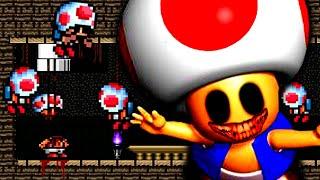 TOAD.EXE IS TRYING TO KILL MARIO IN THIS SCARY SUPER MARIO HORROR GAME [THE BLOODSTAINED MANSION]