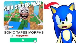 Shin *SPIDER MAN* pe SONIC TAPES ROBLOX ?! CE..