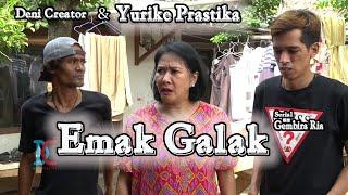 Film Komedi - Emak Galak - Eps 24 Serial Gembira Ria - Deni Creator dan Yurike Prastika