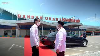Presiden Jokowi Resmikan Bandara Kuabang Halmahera Utara, 24 Maret 2021