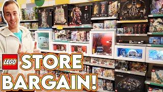 BARGAIN at the LEGO STORE! Shopping VLOG