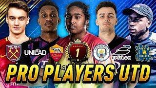 PLAYING PRO CLUBS WITH THE BEST FIFA 18 PLAYER IN THE WORLD! Pro Players UTD! #1