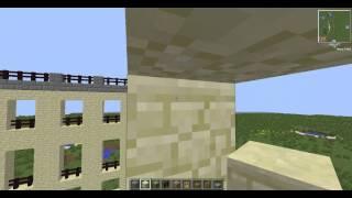 Строим виллу в minecraft. Серия 6. ч3