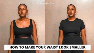 How to make your waist appear smaller - Styling Tips