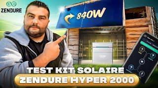 Je teste le kit HYPER2000 de chez ZENDURE