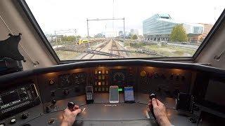 Train Driver's POV Den Haag - Schiphol - Zwolle VIRM 2017