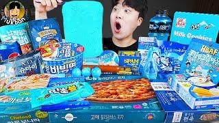 ASMR MUKBANG 편의점 핵불닭 미니!! 떡볶이 & 핫도그 & 치즈 피자 FIRE Noodle & HOT DOG & CHEESE PIZZA EATING SOUND!