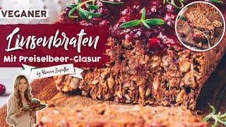 Vegan Meatloaf  The Best Lentil Loaf  Meatless Roast for Thanksgiving and Christmas 