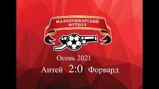 МалоПушкарская Премьер - Лига / Осень 2021 / Антей - Форвард