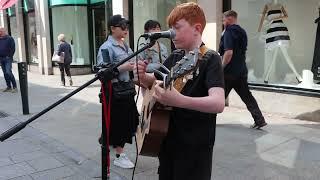 Fionn Whelan Fantastic Cover of Stand By Me by Seal Live from Grafton Street Dublin Magic Moments