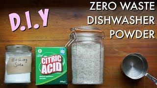 DIY ZERO WASTE DISHWASHER POWDER | Kate Arnell