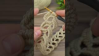 Wonderful •~ super idea!! easy  crochet  bandana model making #crochet