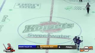 Grand Valley State at Indiana Tech | Women's Ice Hockey