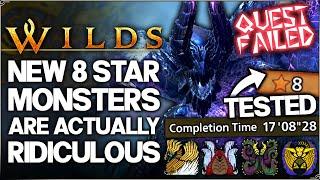 Monster Hunter Wilds - New 8 Star Monsters Are Broken - Testing, Damage, Health & Easy Hunt Guide!