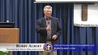 Tomball Christian Business Luncheon-Bobby Albert Transform your Organization-Jonetta B Production