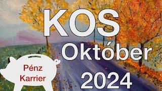 ️ Kos Október 2024Siker, stabilitás Új kezdet Pénz Karrier Tarot Jóslás