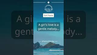 A girl's love is a gentle melody... #shorts #subscribe