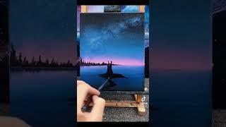 beautiful landscape painting