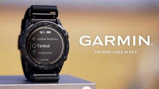 Tactix® 7 Built for the Field – Garmin® Retail Training