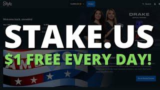 STAKE US $1 USD Free Every Day! - US Players Only! CODE: SNOWBIRD