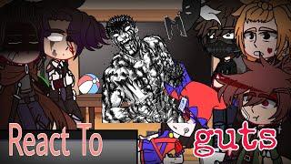 Fandoms React To Guts // Gacha life // leer descripción  // Berserk