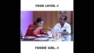 foodie girl... WhatsApp status...!!