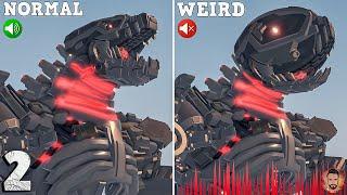 Normal vs Weird Part 2 - Funny Kaiju Sounds in Roblox Kaiju Universe