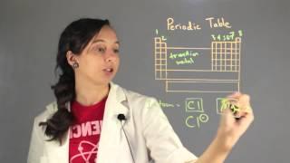 How to Identify the Charge of an Ion : Chemistry Lessons