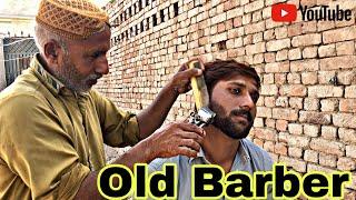 ASMR FAST SHAVING BY OLD BARBER [ASMR WITH SHAMI]