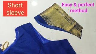 Short Sleeve perfect cutting and easily stitching for blouse...