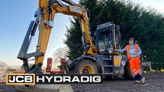 Demonstration and review of the JCB Hydradig 110W Wheeled Excavator | Operator Training