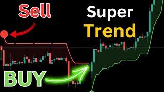 Most Profitable Supertrend Strategy for Trading (Full Supertrend Indicator Tutorial)