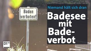 Halser Stausee: Kurioses Badeverbot in Passau | Abendschau | BR24