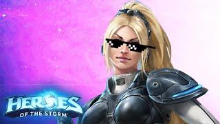 Nova Brings Anti Armor Shells Quick Easy Burst! | Heroes of the Storm (Hots) Nova Gameplay