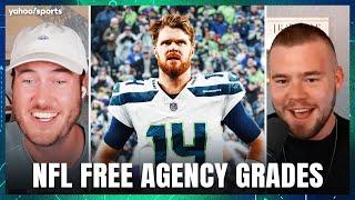 NFL Free Agency Day 1 Grades: Darnold to Seattle, Fields to the Jets, Adams to LA! | Football 301