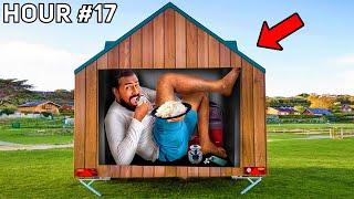 Living 24 Hours Straight In A World's Tiniest House | Mad Brothers