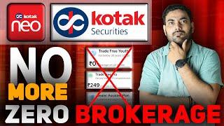 Kotak Neo New Charges | Kotak Securities New Charges | kotak Neo Brokerage Charges | Kotak Neo