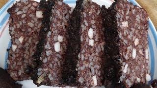 How To Make Black Pudding.Blood Sausage.