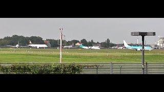 Completely normal air traffic at Berlin Tegel Airport TXL/EDDT