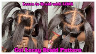 How to: Coi Leray Braids - Easy Way To Part - Jumbo Knotless DETAILED