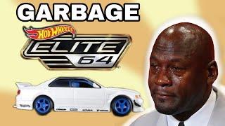 THE HOT WHEELS ELITE 64 IS GARBAGE